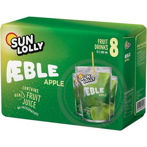 Sun Lolly Drinks 20clx8st - Äpple Coopers Candy