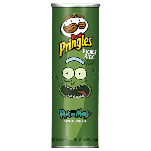 Pringles Rick & Morty Pickle Rick 156g Coopers Candy