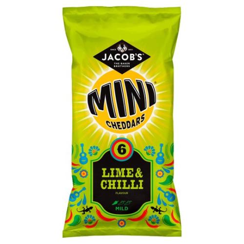 Jacobs Mini Cheddars Lime & Chilli 150g Coopers Candy