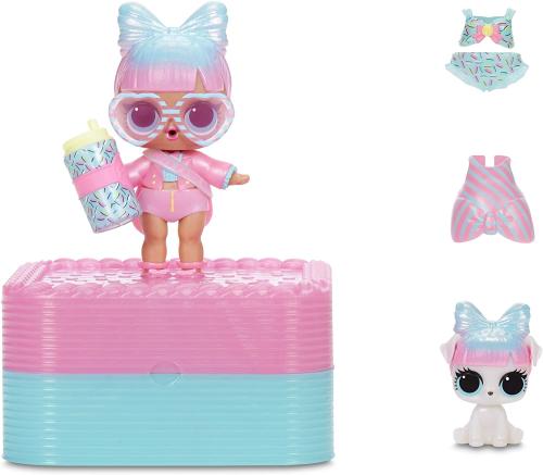 L.O.L. Surprise! Deluxe Present Surprise with Miss Partay Doll and Pet Coopers Candy