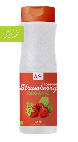 Nic Topping - Jordgubb Ekologisk 0.5L Coopers Candy