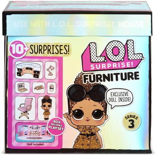 L.O.L. Surprise Furniture with Doll Series 4 Coopers Candy