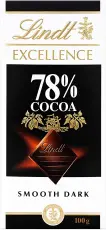 Lindt Excellence 78% Mörk Choklad 100g Coopers Candy