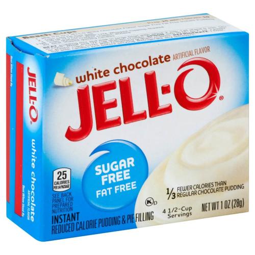Jello Instant Pudding Mix - White Chocolate 28g Coopers Candy