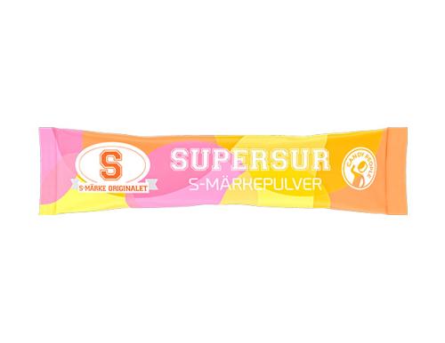 S-märke Pulver Supersur x 10st (90g) Coopers Candy