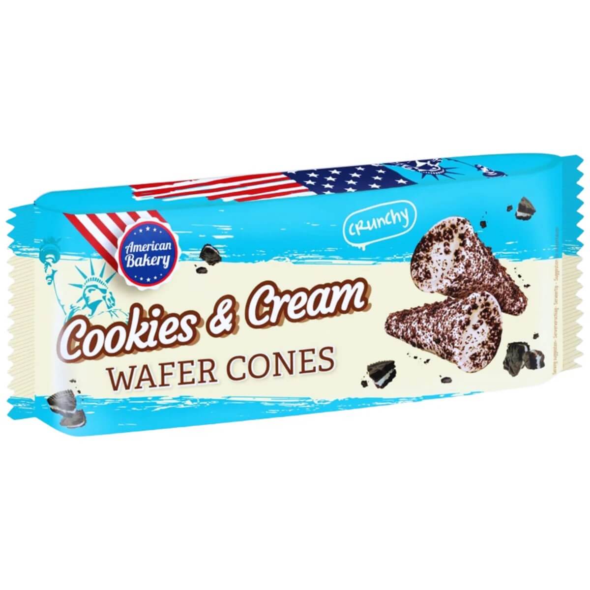 American Bakery Cookies & Cream Cones 112g(BF:2026-01-20)