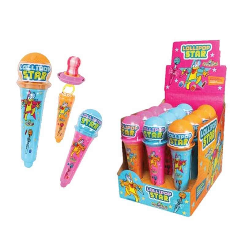 Funny Candy Lollipop Star 35g