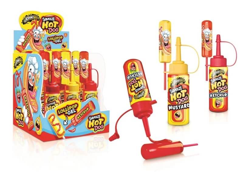 Johny Bee Hot Dog Squeeze 80g (1st)