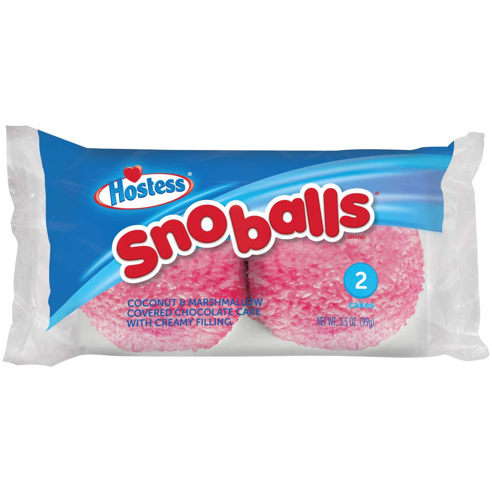 Hostess Sno Balls 2-pack 99g