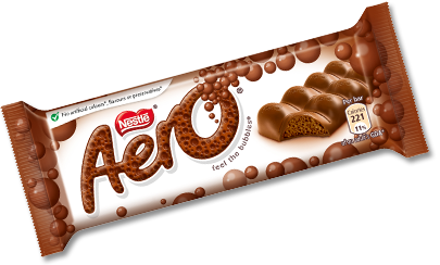 Aero Bubbly Milk Chocolate Bar 36g