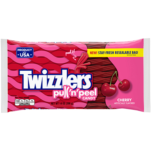 Twizzlers Cherry Pull N Peel 396g