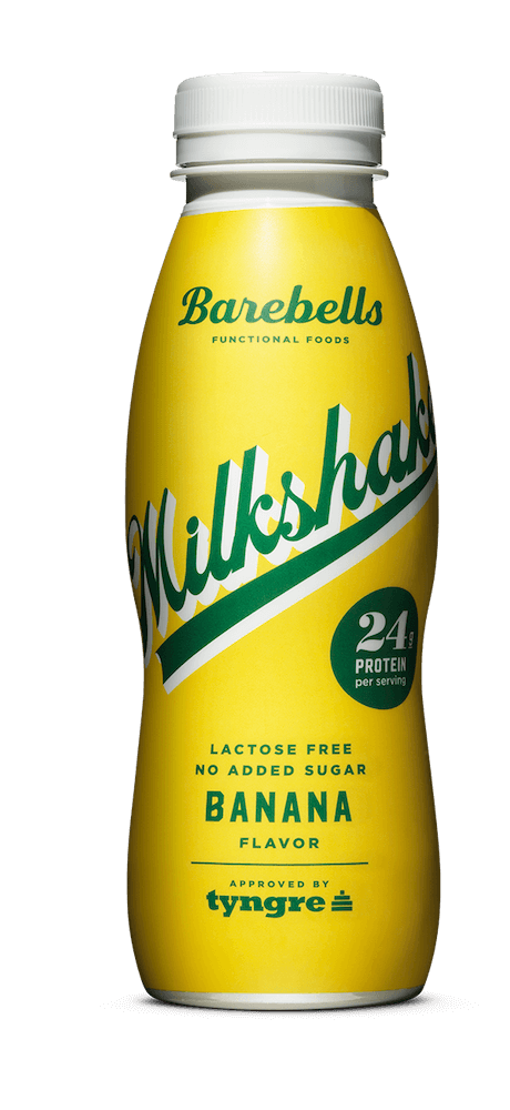 Barebells Milkshake Banana 330ml Coopers Candy