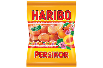 Haribo Persikor 80g Coopers Candy