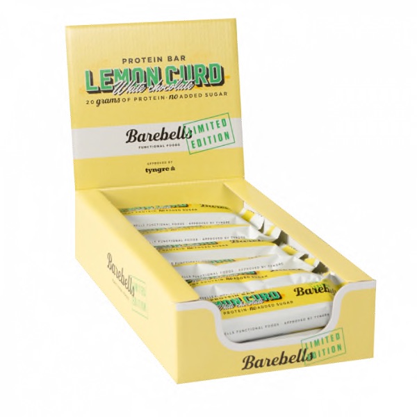 Barebells Protein Bar Lemon Curd 55g x 12st til 422, fra