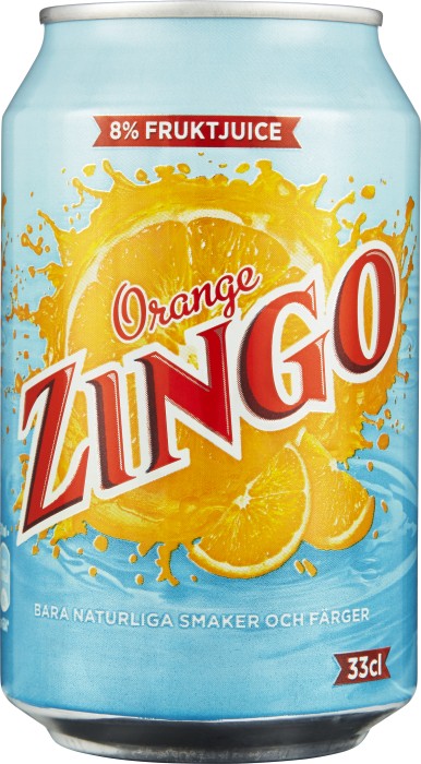 Zingo Orange 33cl Coopers Candy