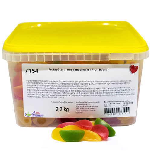 Aroma Fruktbåtar 2.2kg
