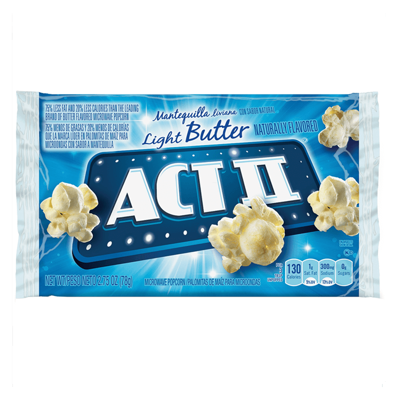 Act II Light Butter Popcorn 78g
