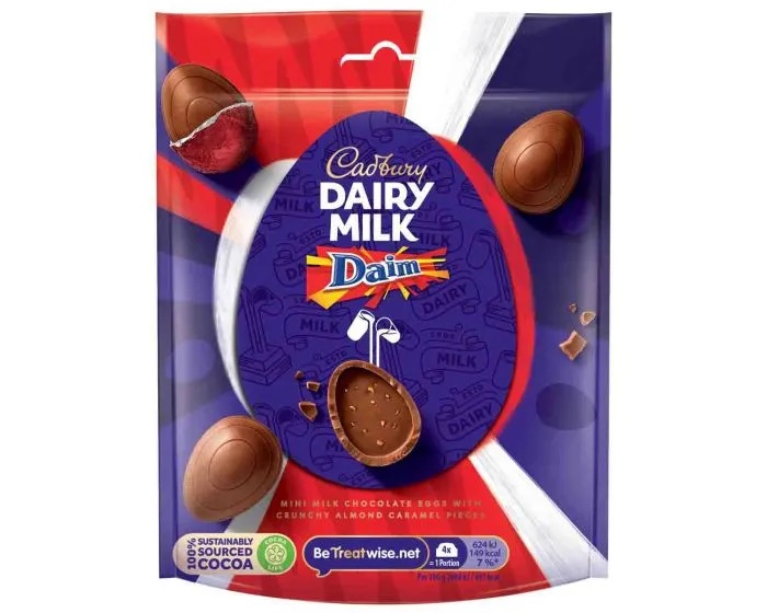 Cadbury Mini Daim Eggs 77g
