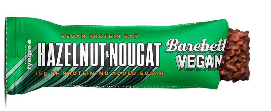 Barebells Protein Bar Vegan - Hazelnut & Nougat 55g