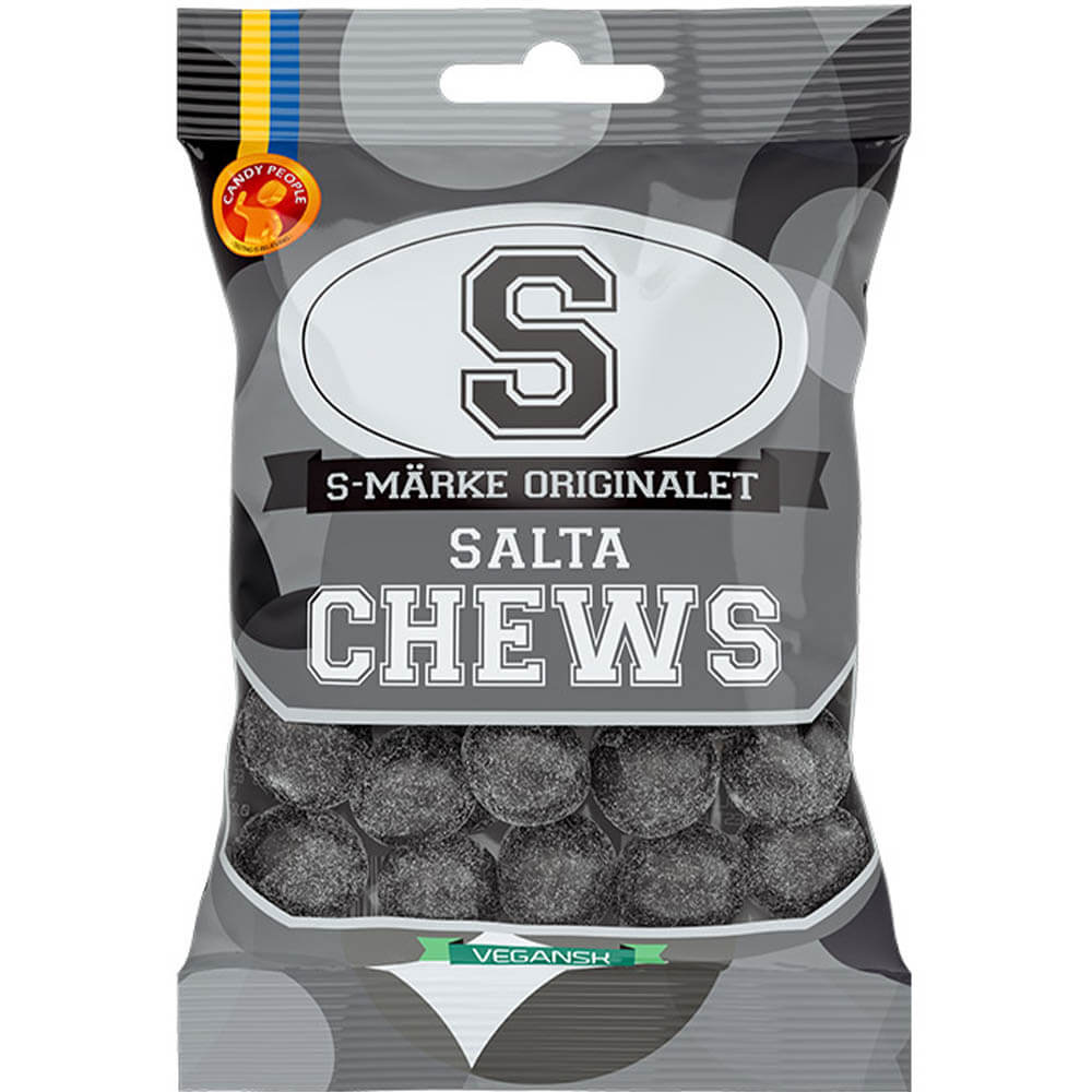 S-Märke Chews Saltede 70g