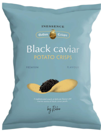 Rubio Black Caviar Potatischips 125g Coopers Candy