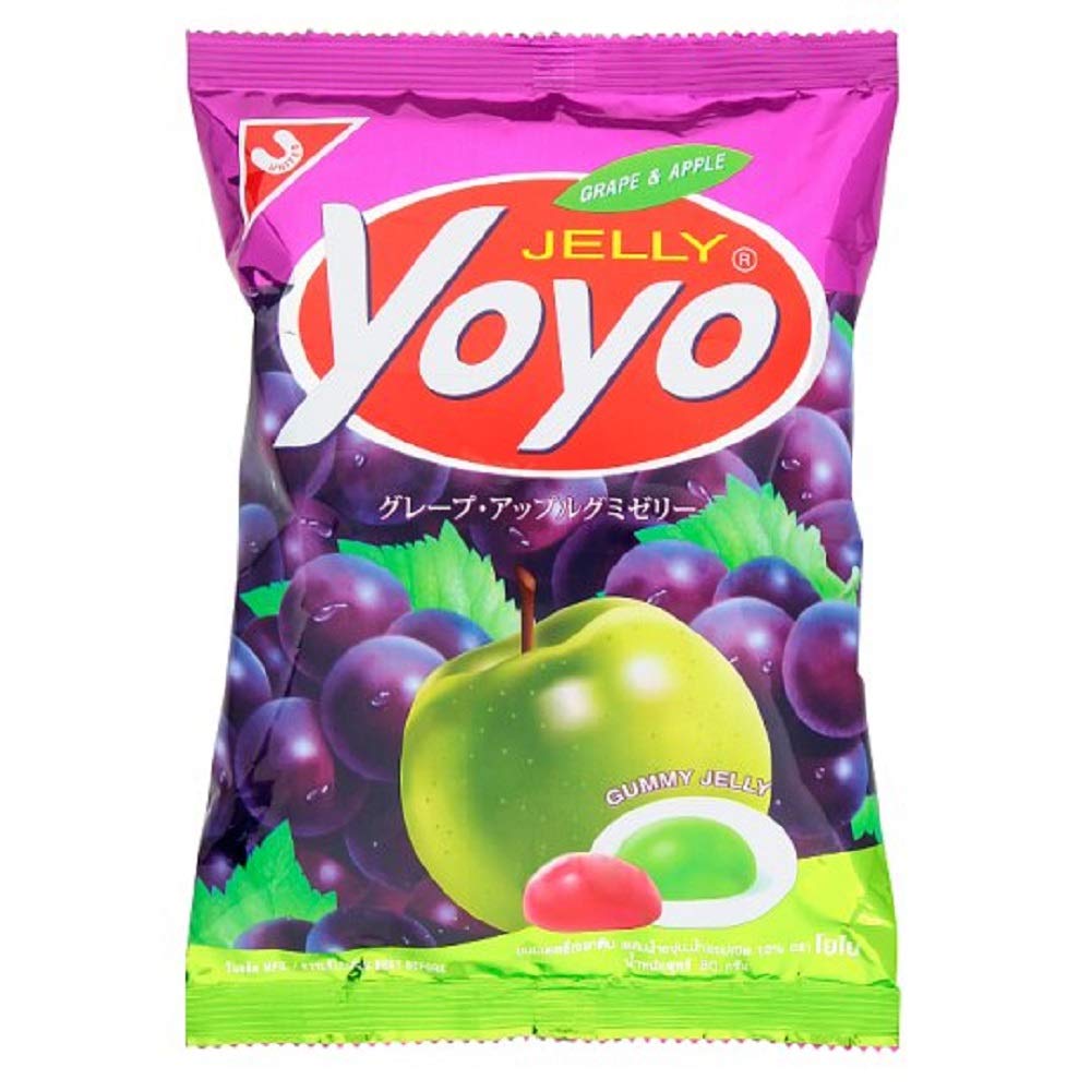 Yoyo Jelly Grape & Apple 80g