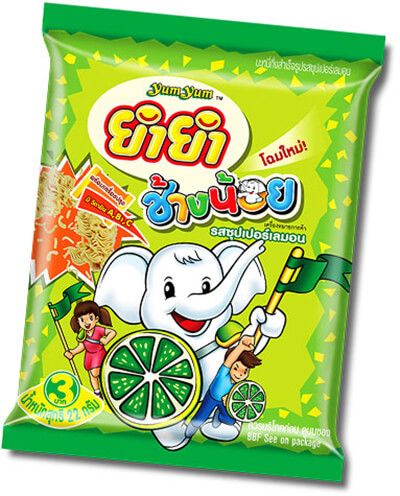 Yum Yum Changnoi Instant Noodle Super Lemon 12-Pack 240g