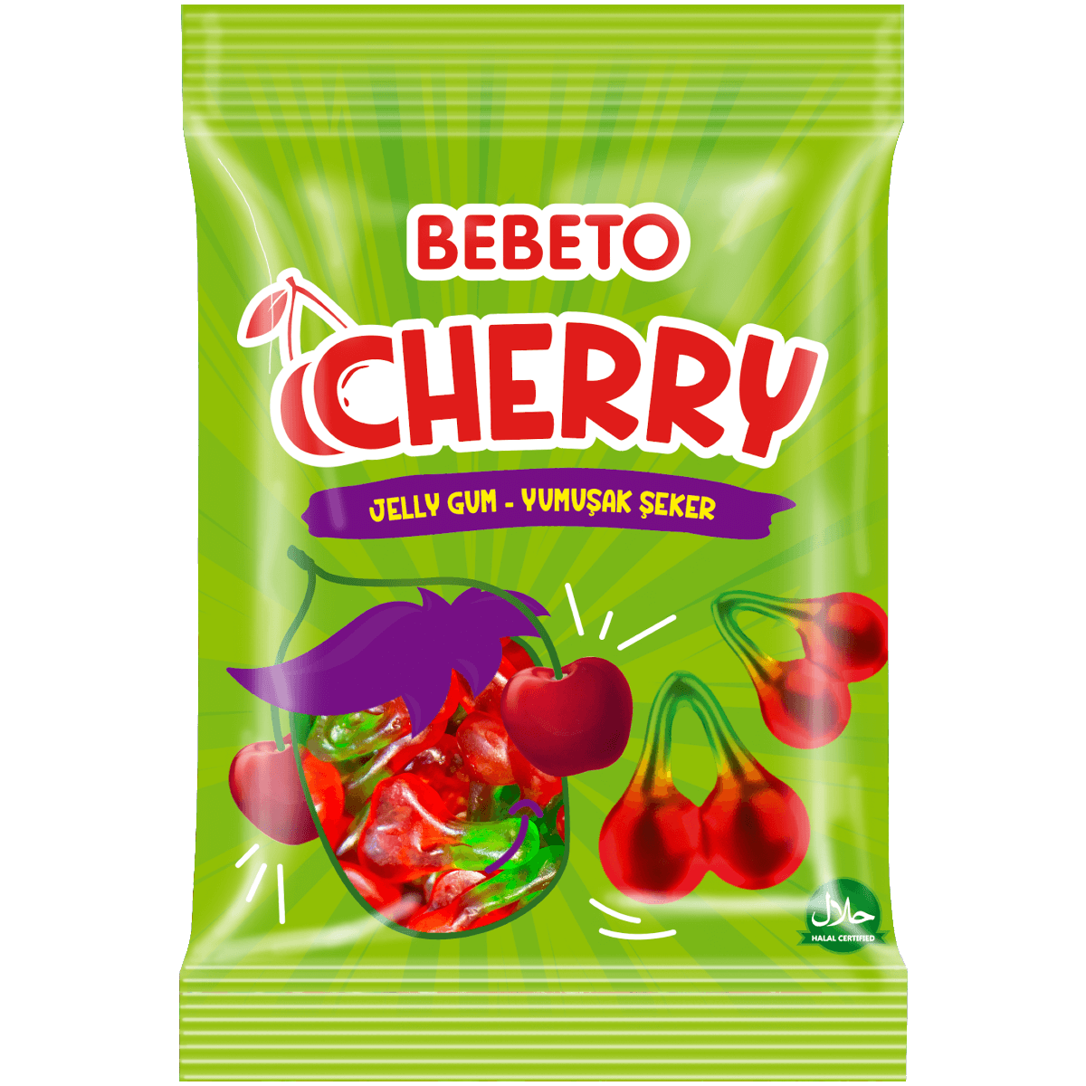 Bebeto Cherry 80g(BF:2025-01-13)