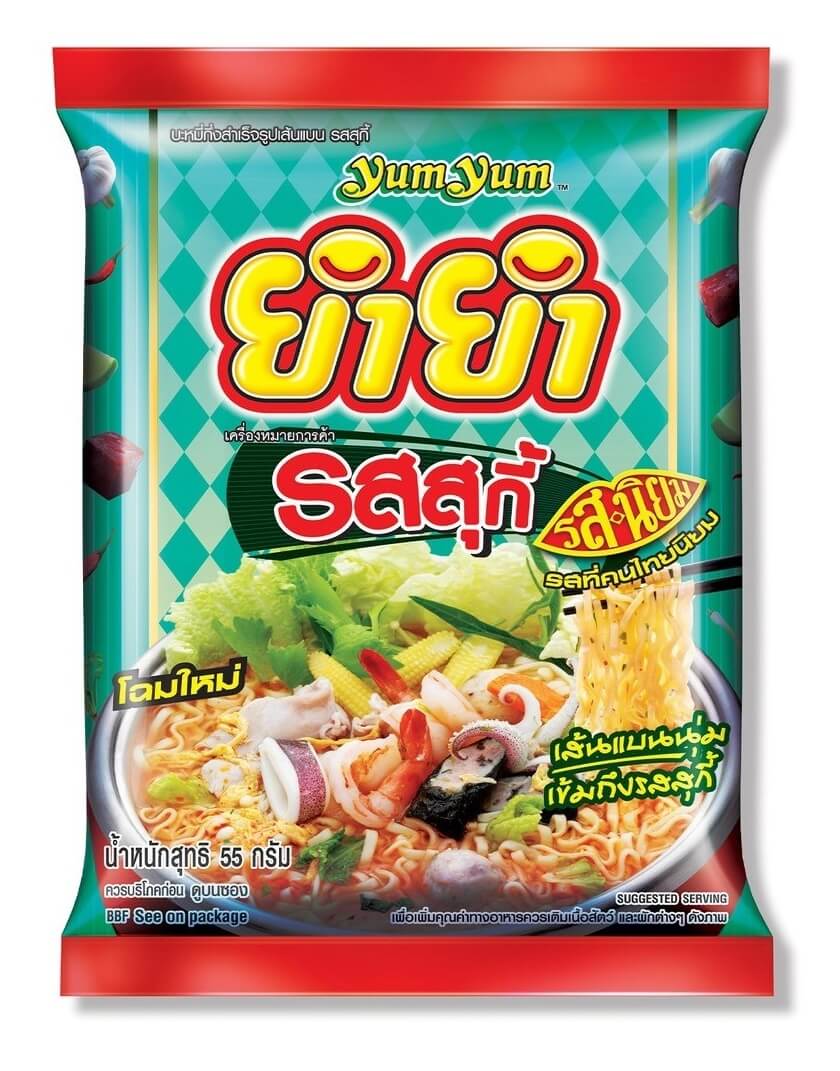 Yum Yum Instant Noodle Sukiyaki Flavour 55g