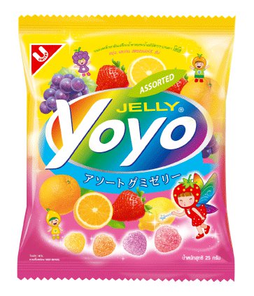 Yoyo Jelly Sugar Coated 22g