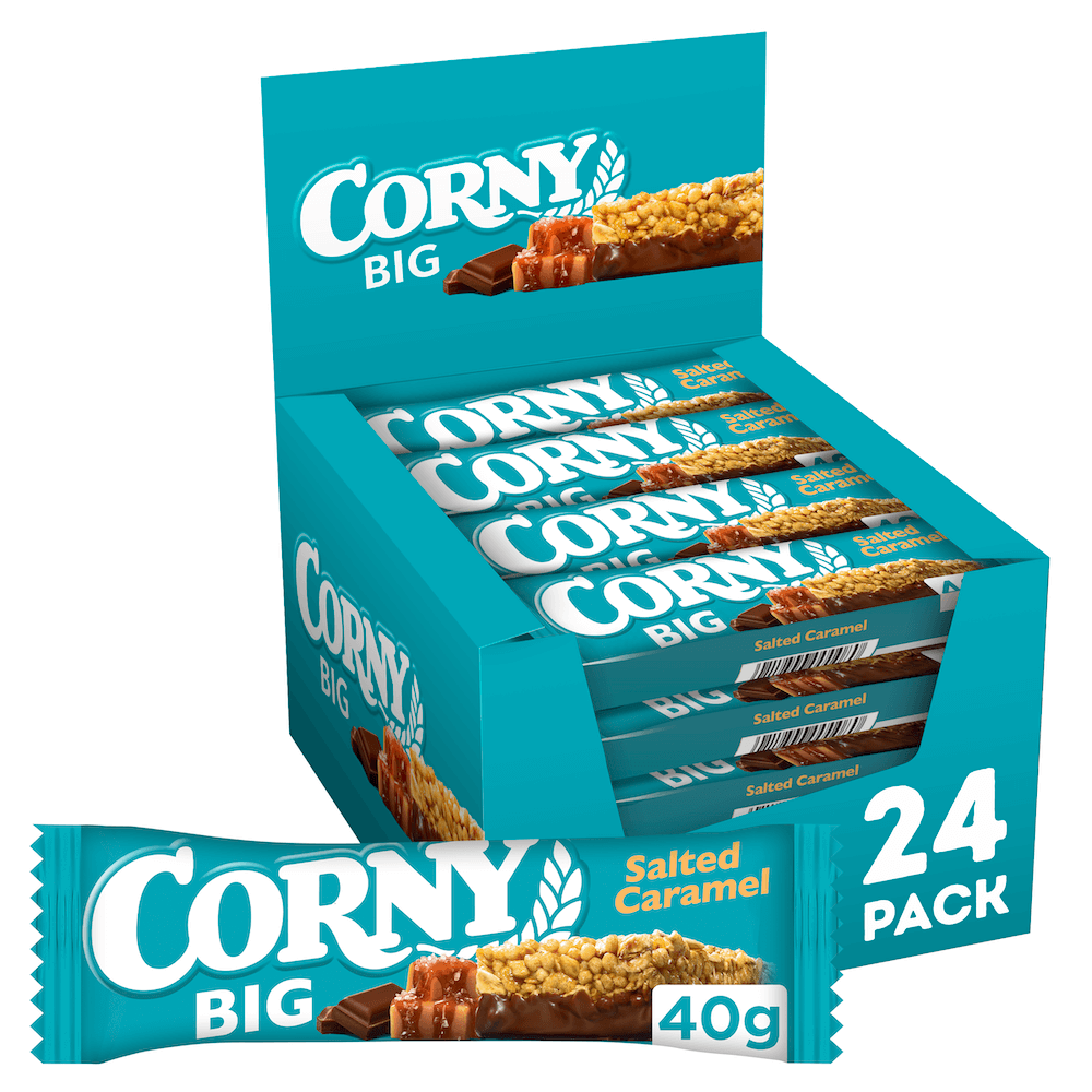 Corny Big Salt Caramel 40g x 24st