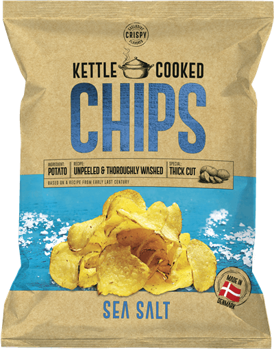 Kettle Cooked Sea Salt Chips 150g(BF:2025-03-24)