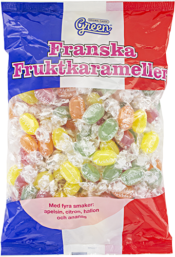 Franska Fruktkarameller 725g