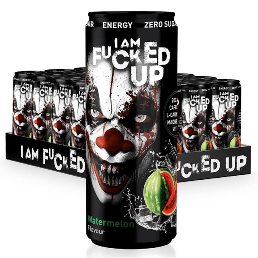 F-ucked Up Energy Drink - Watermelon 33cl x 24st