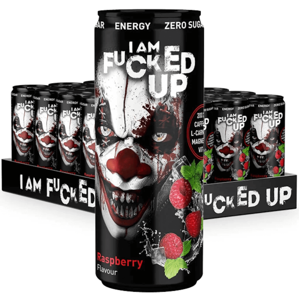 F-ucked Up Energy Drink - Raspberry 33cl x 24st
