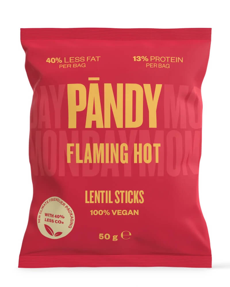 Pandy Lentil Sticks Flaming Hot 50g