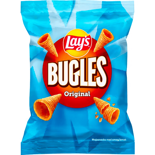 Kjøp Lays Bugles Original 125g (BF 20230923) hos Coopers Candy