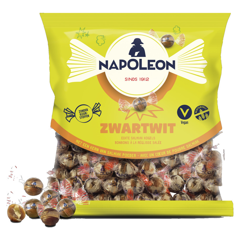 Napoleon Kanonkulor Salmiak 1kg