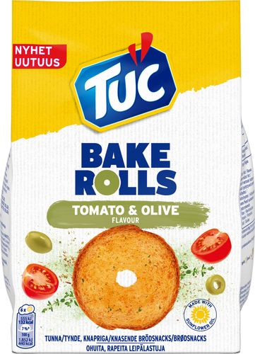 Tuc Bake Rolls Tomato & Olive 150g