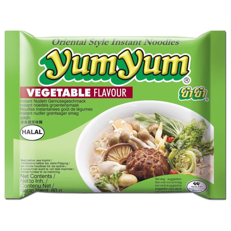 Yum Yum Instant Noodle Vegetable Flavour 60g