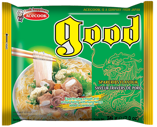 Acecook Vermicelli Ribs Flavour 56g