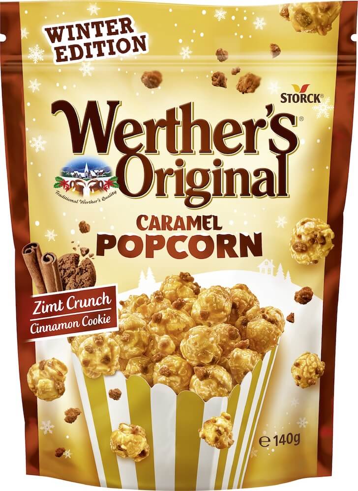 Werthers Caramel Popcorn Cinnamon Cookie 140g