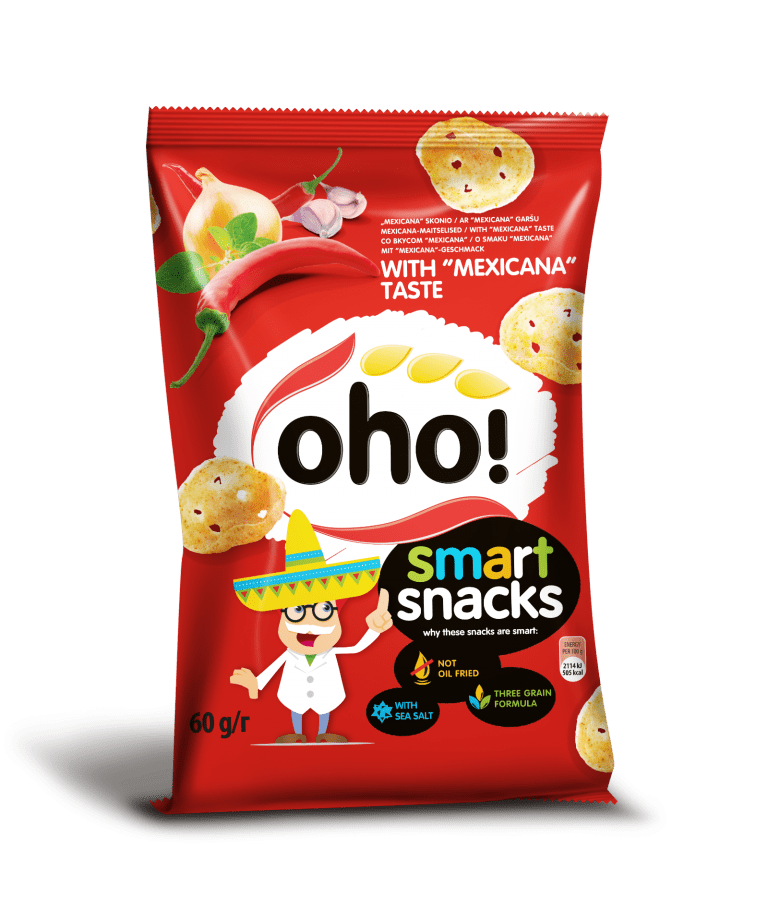 OHO Snacks Mexicana 50g (BF:2026-11-03)
