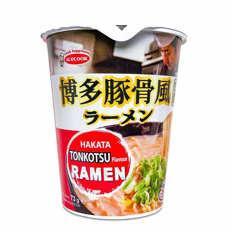 Acecook Instant Cup Ramen - Tonkatsu Flavour 73g