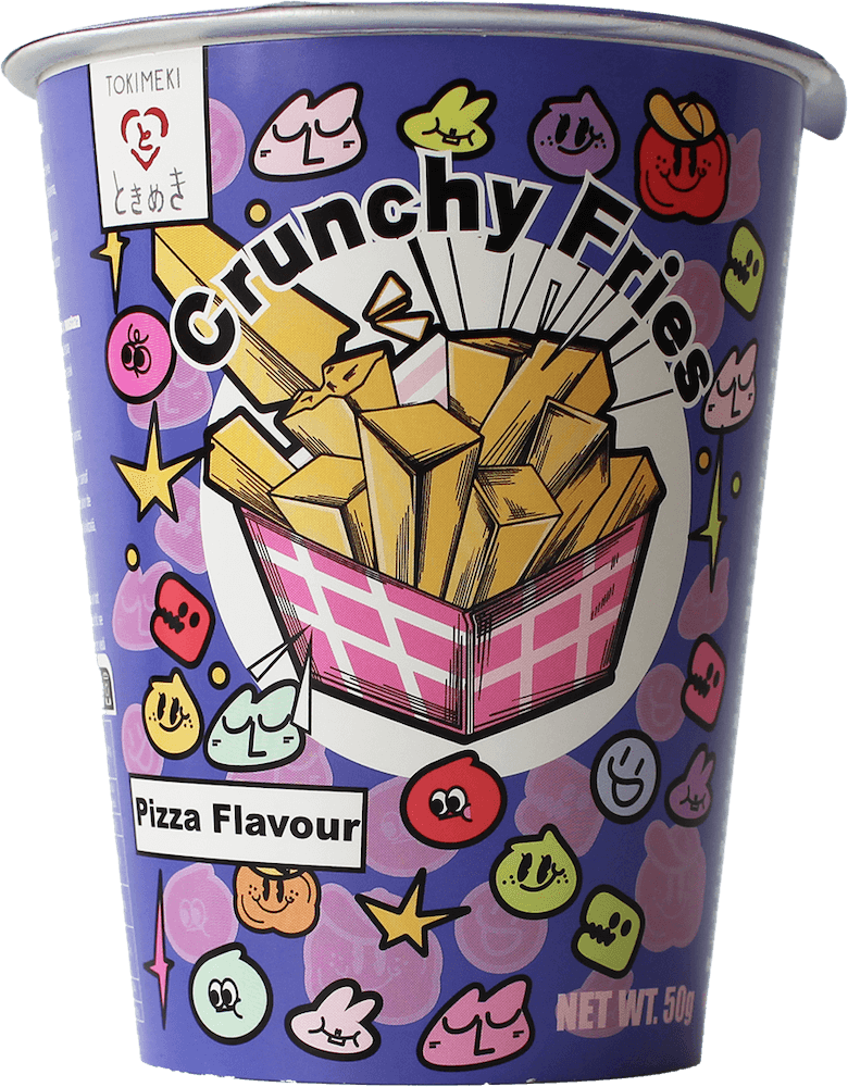 Tokimeki Crunchy Potato Fries Pizza 50g