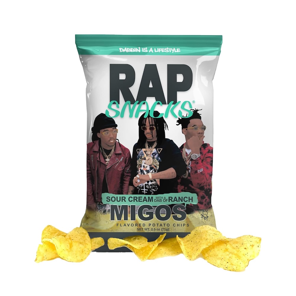 Rap Snacks Migos Sour Cream With A Dab Of Ranch 71g(BF:2026-10-04)