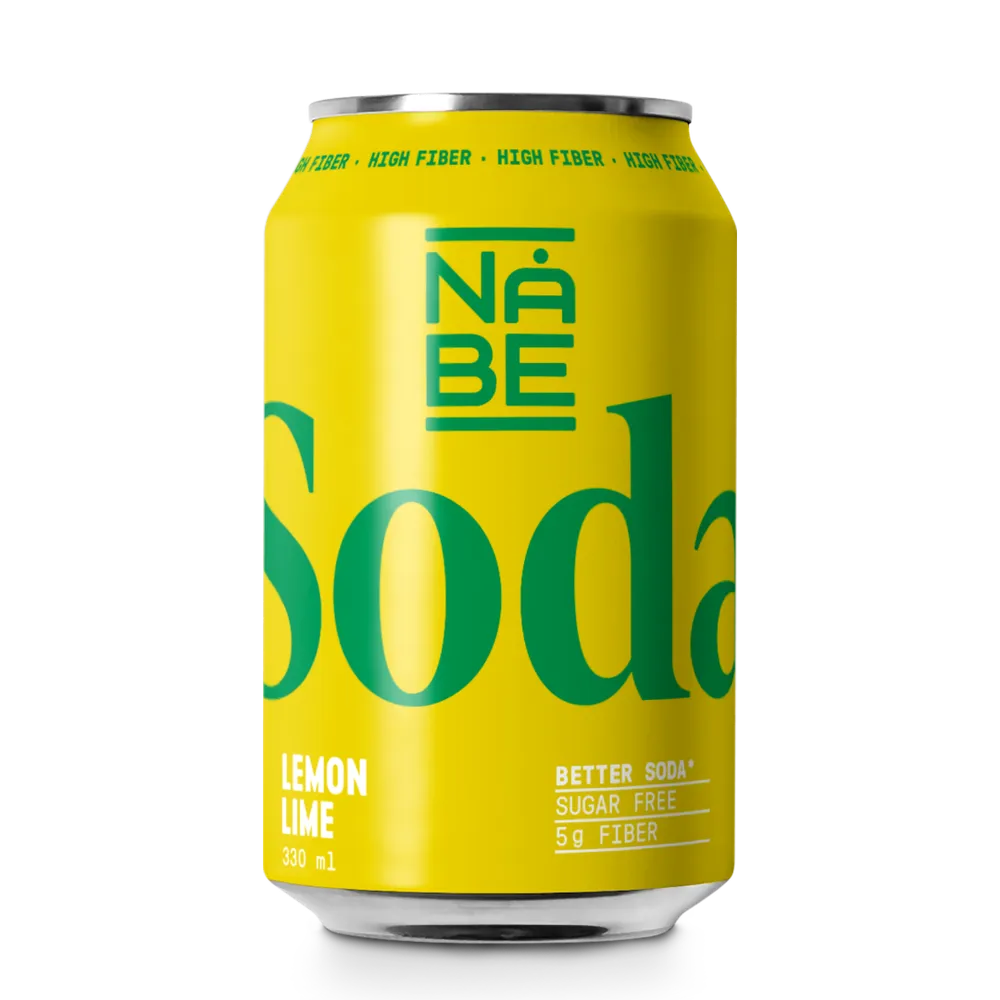 NÅBE Soda Lemon Lime 33cl(BF:2026-09-28)