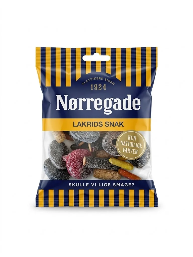 Norregade Lakritsmix 85g