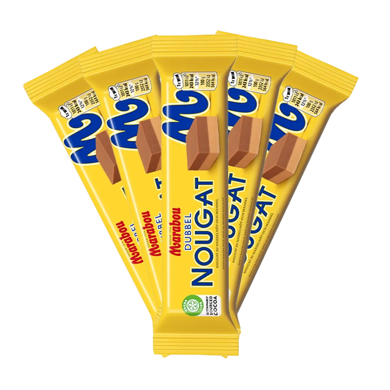 Marabou Dobbel Nugat 43g x 5st