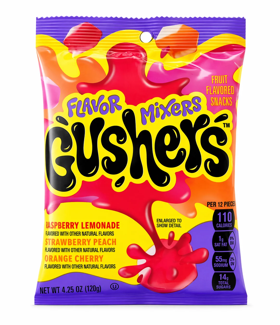 Fruit Gushers Flavor Mixers 120g